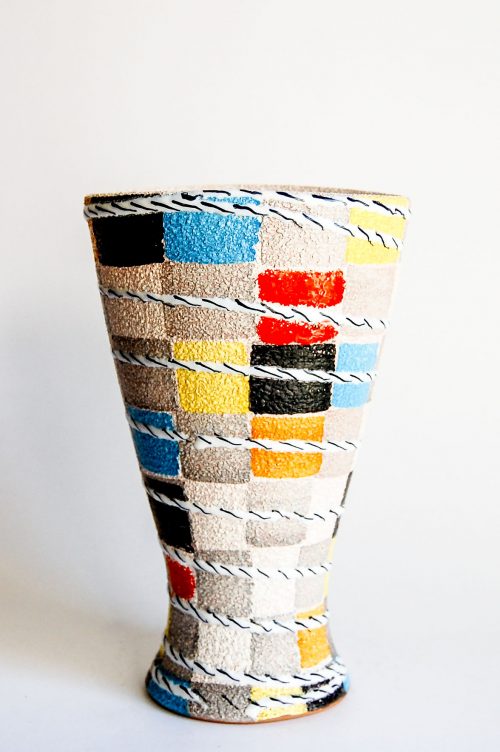 Fratelli Fanciullacci "Brick Pattern" Vase