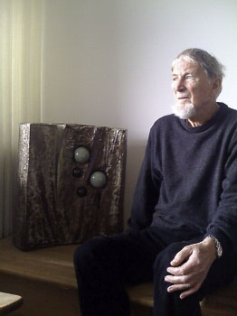 Jorgen Mogensen in his studio 2009