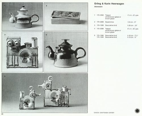 Den Permanente Catalogue 1972 - Heerwagen
