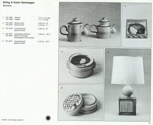 Den Permanente Catalogue 1972 - Heerwagen